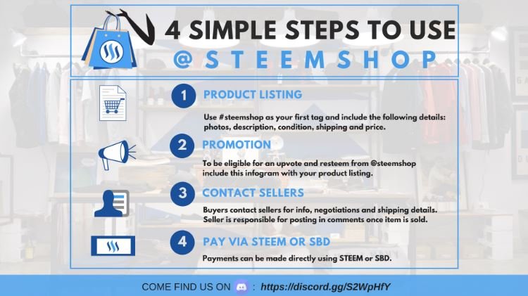 Steem Shop Infogram