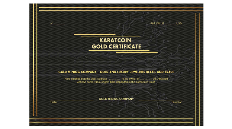 Karatcoin Certificate.png