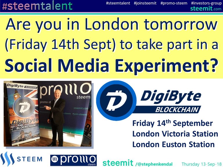 Are you in London on Friday 14th September for a Social Media Experiment.jpg