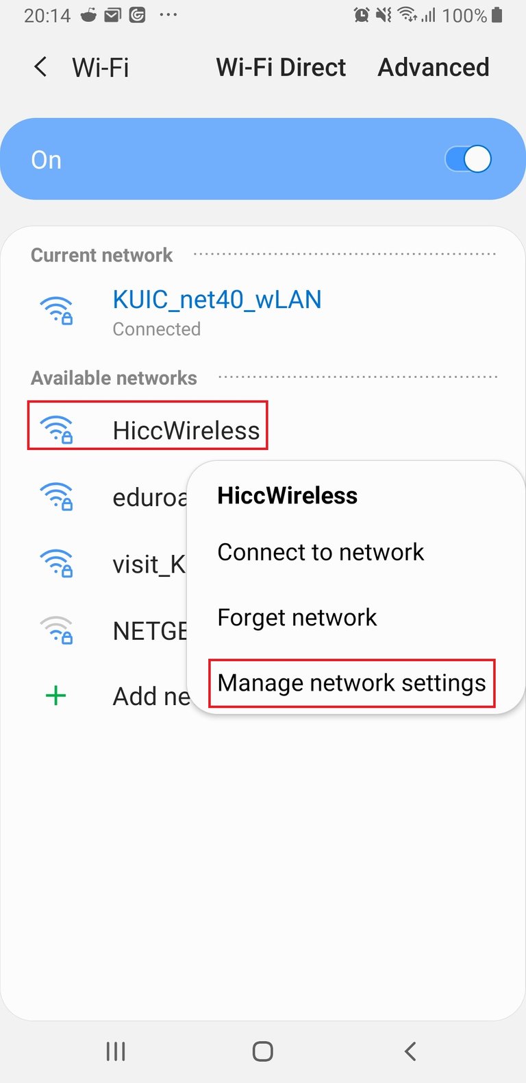 Figure 16. if you choose wifi then long press one of the hotspot then choose manage network settings.jpg