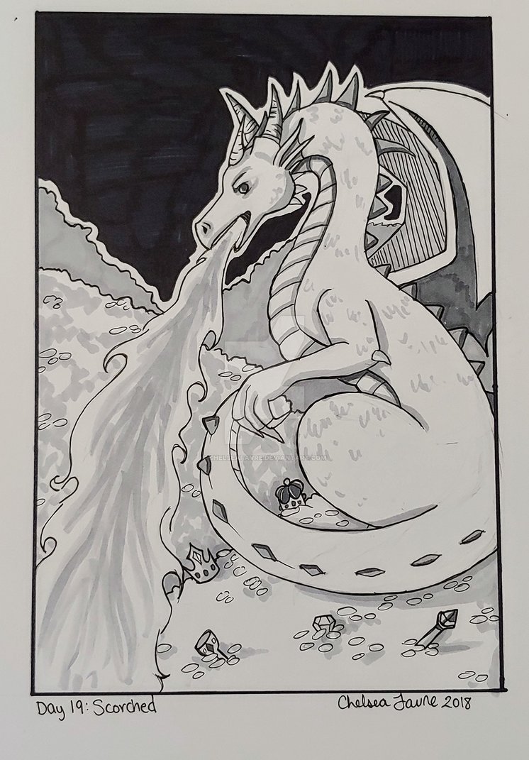 inktober_day_19__scorched_by_chelseafavre-dcqnkmh.jpg