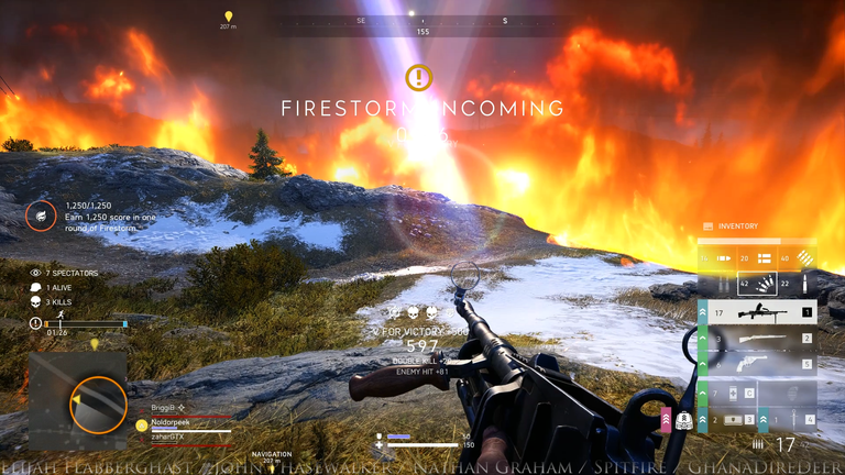 stormy fire