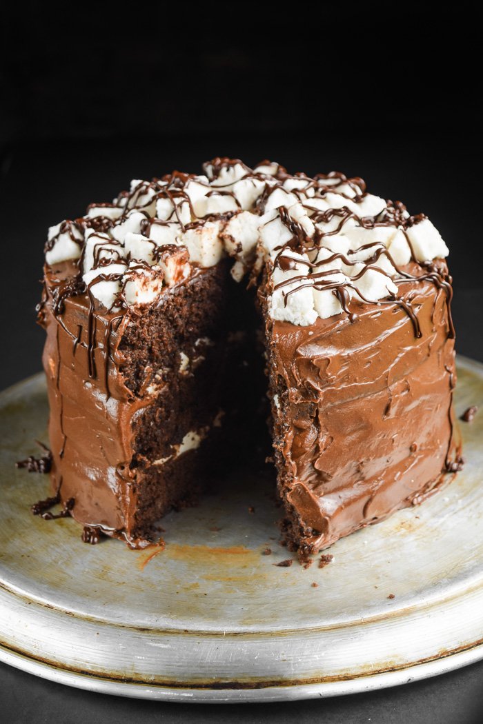 Rich and Dark Hot Cocoa Triple Layer Cake (Vegan)-8.jpg