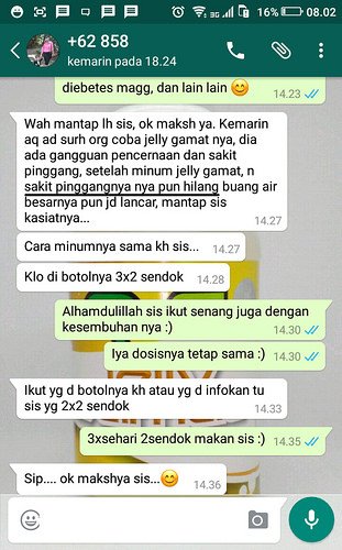 Testimoni QnC Jelly Gamat ~ Sakit Pinggang - semua jenis penyakit tulang dan sendi 3.jpg