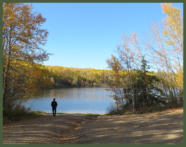 Don looking at Top Lake with Fall colors.JPG