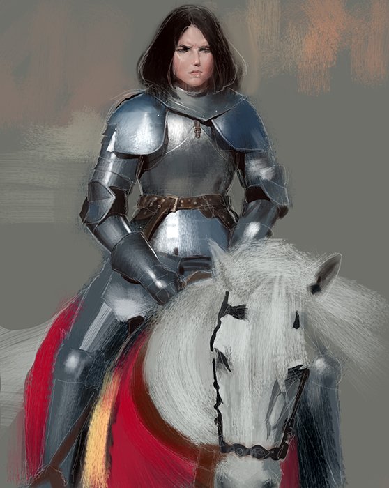 MountedKnightLadySketch2.jpg