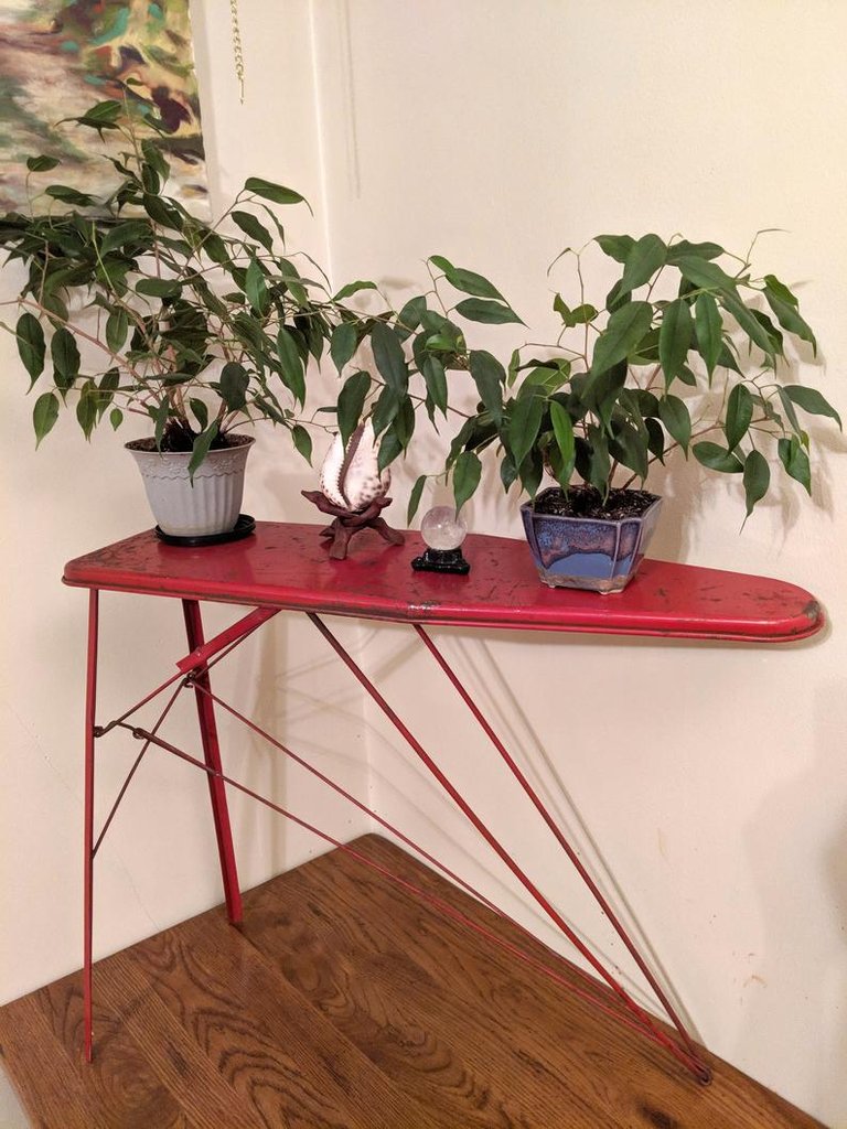 plant stand with ironing board.jpg