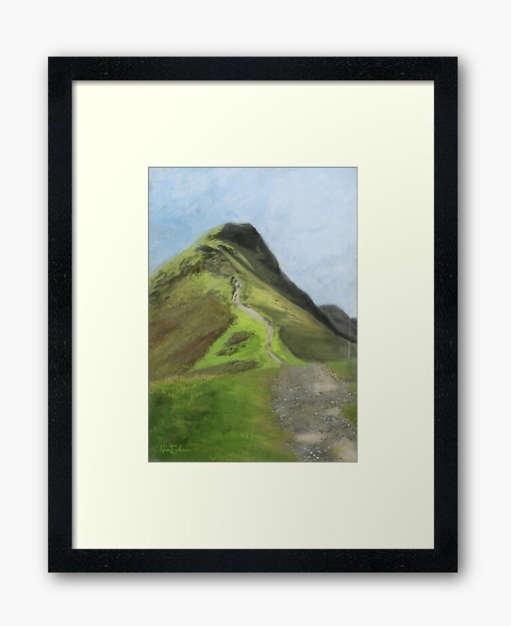 Catbells framed redbubble 2019.jpeg