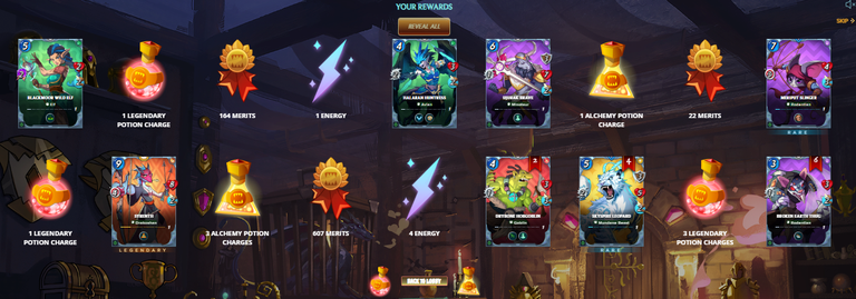 SPLINTERLANDS - DIAMOND LEAGUE UNLOCKED | A LEGENDARY PULL FROM WILD LEAGUE ADVANCEMENT REWARDS