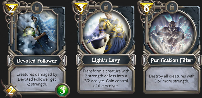 Gods Unchained Light start deck devoted levy purification.png