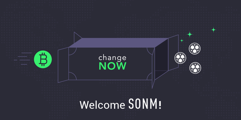 SONM is available on ChangeNOW!