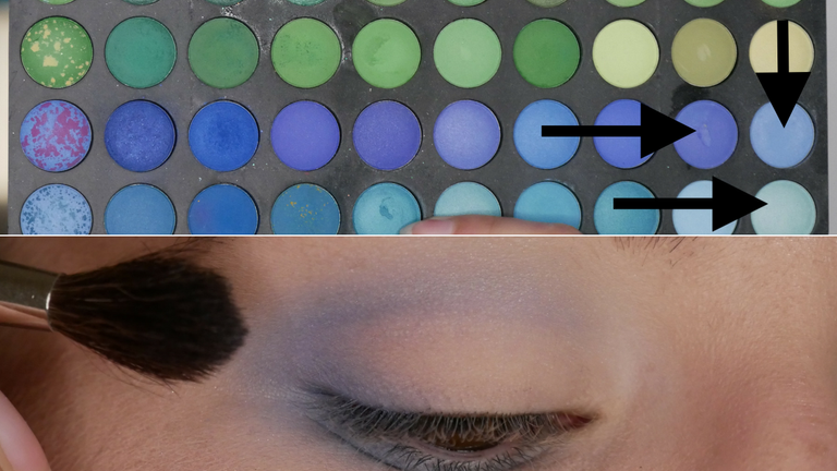 Blue Glitter Makeup-Transition-melissavandijkmakeuptutorials.png