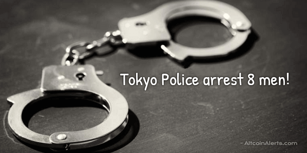 Tokyo Police arrest 8 men.png