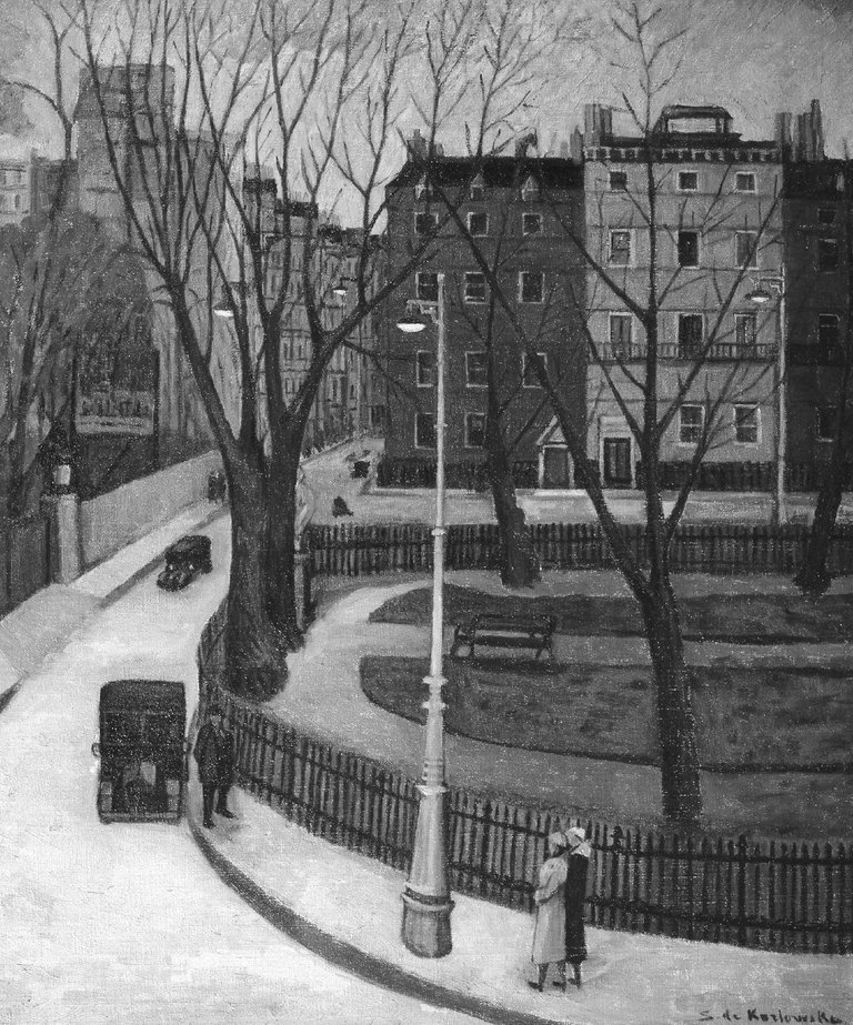 Berkeley Square by Stanislawa De Karloweka grey scale.jpg