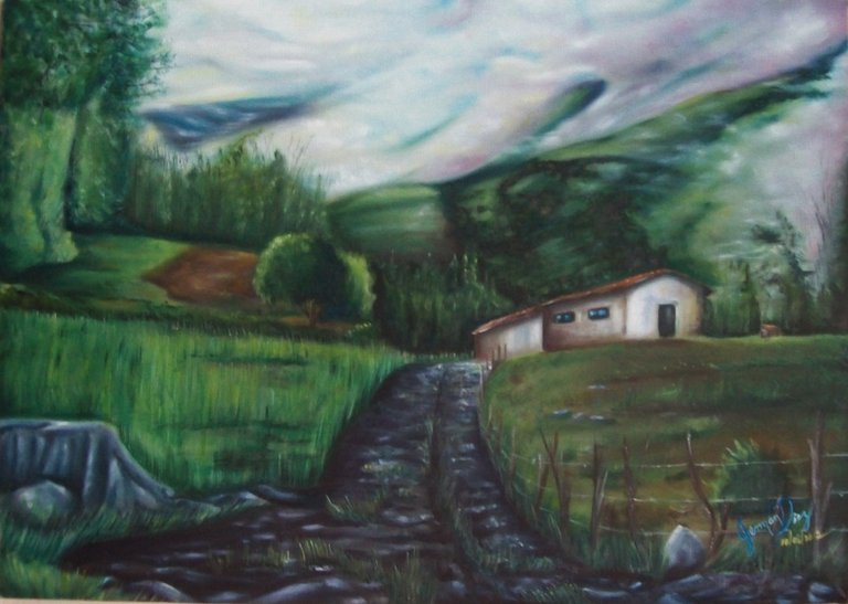 el camino de regreso a casa, oleo, 50x70.jpg