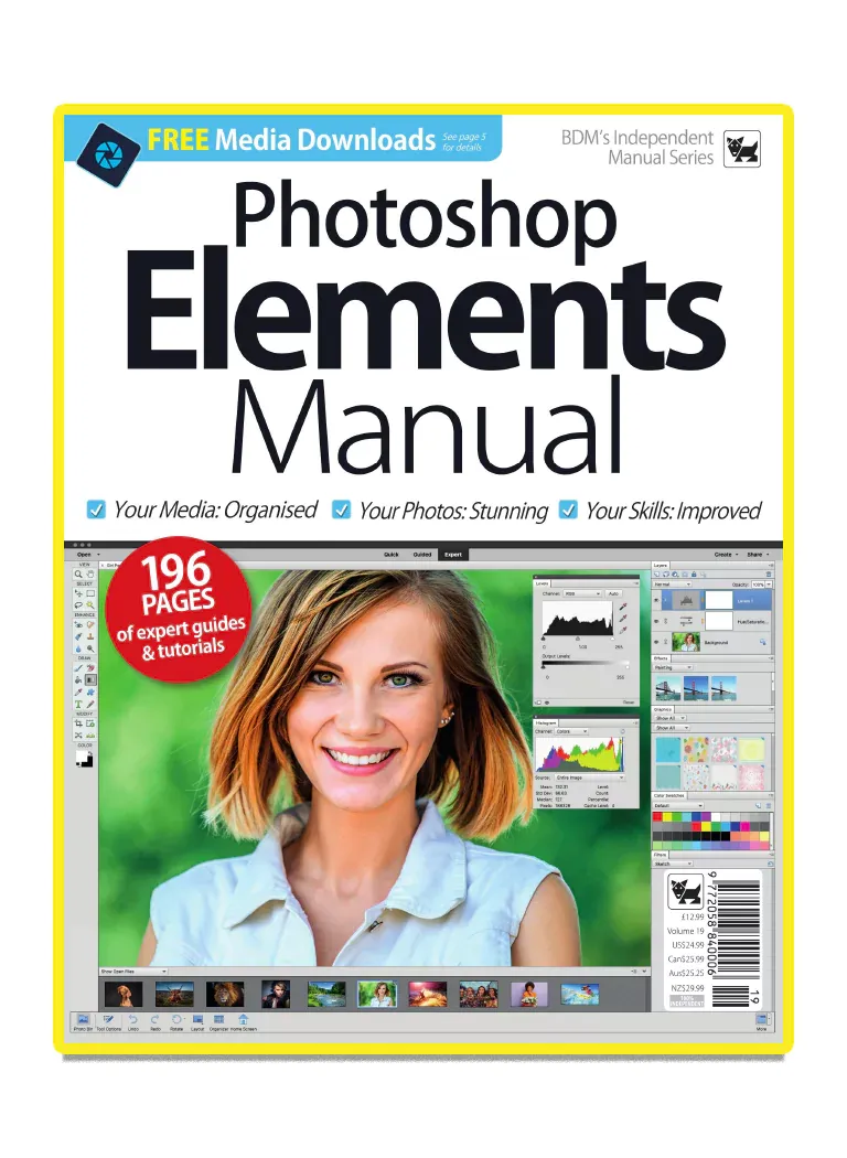 Photoshop Elements Manual – Volume 19 2019.webp