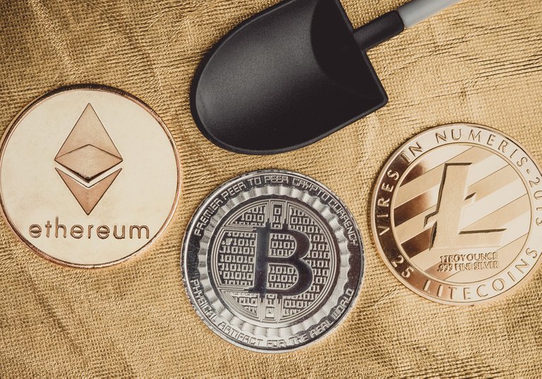 Bitcoin Ethereum and Litecoin © Can Stock Photo eedezign canstockphoto55146143.jpg