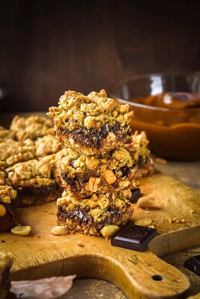 Crunchy Peanut Butter Caramel Oat Bars-4.jpg