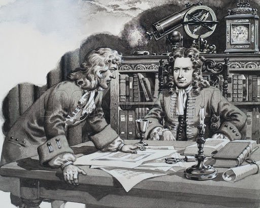 edmund halley and newton.jpg