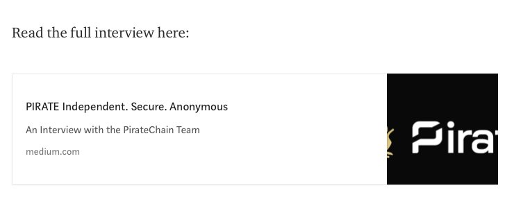 Read Interview Pirate Roadmap – PirateChain – Medium 2018-11-29 14-17-10.jpg