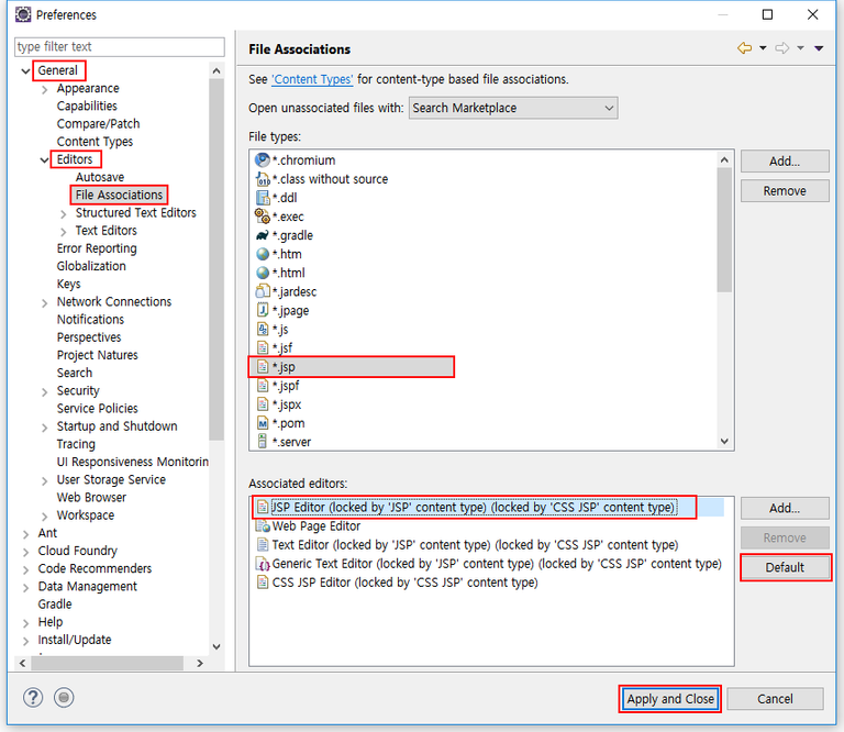 이클립스 JSP 기본 에디터 선택.png