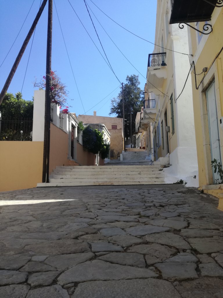 stone steps of symi