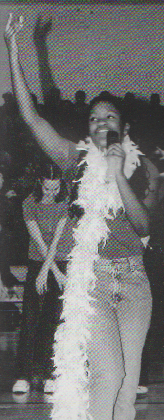 2000-2001 FGHS Yearbook Page 151 Lipsync Kari Herinckx Respect CROPPED.png
