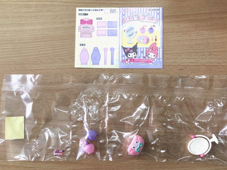 TakosDiary Unbox Tako’s Diary Re-ment Toy Cute Review My Melody