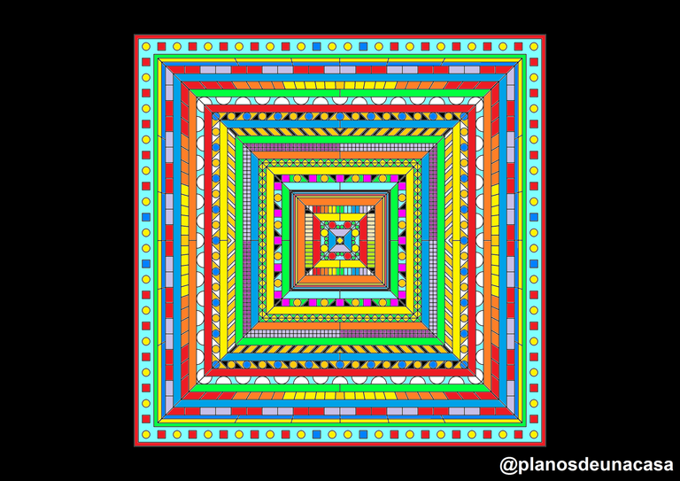 ZenColouringStencil-Week-31 arco iris.png