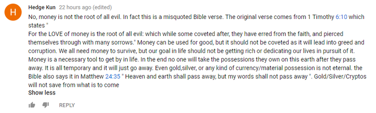 Hedgekun Bible Ref of Money is Not the Root of All Evil.png