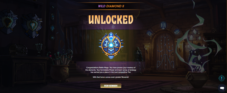 SPLINTERLANDS - DIAMOND II LEAGUE UNLOCKED | WILD LEAGUE ADVANCEMENT AND ITS REWARDS