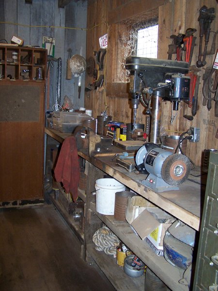 Cleaning the barn - workshop north wall crop May 2019.jpg