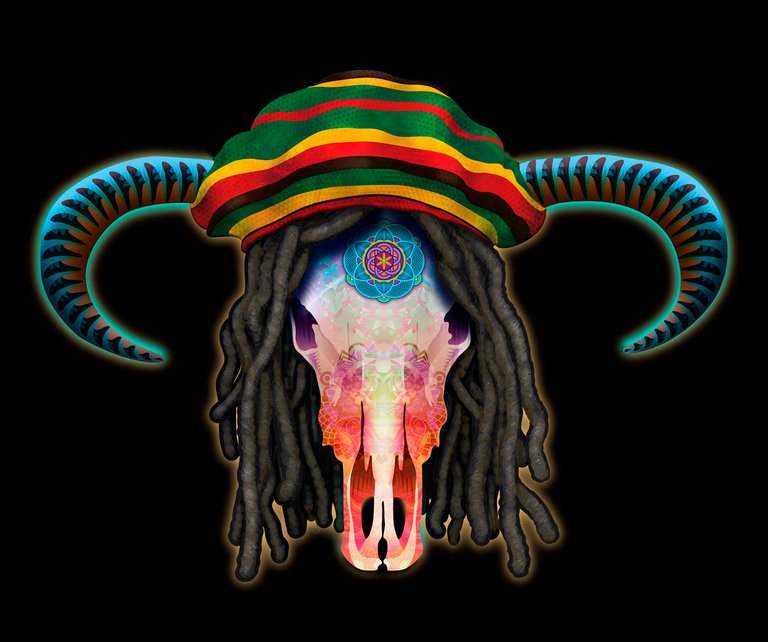 Rasta Longhorn Skull Black.jpg