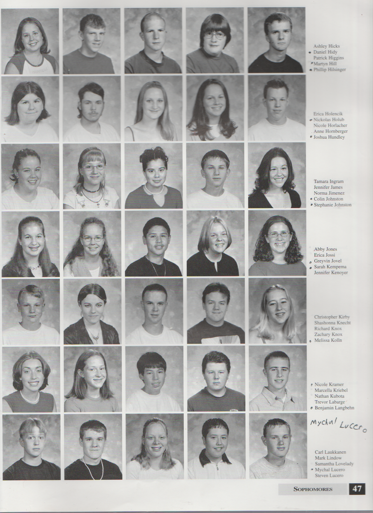 2000-2001 FGHS Yearbook Page 47 Mychal Lucero, Joshua Hundley.png