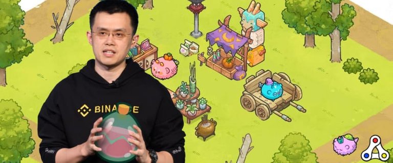 cz binance axie slp header