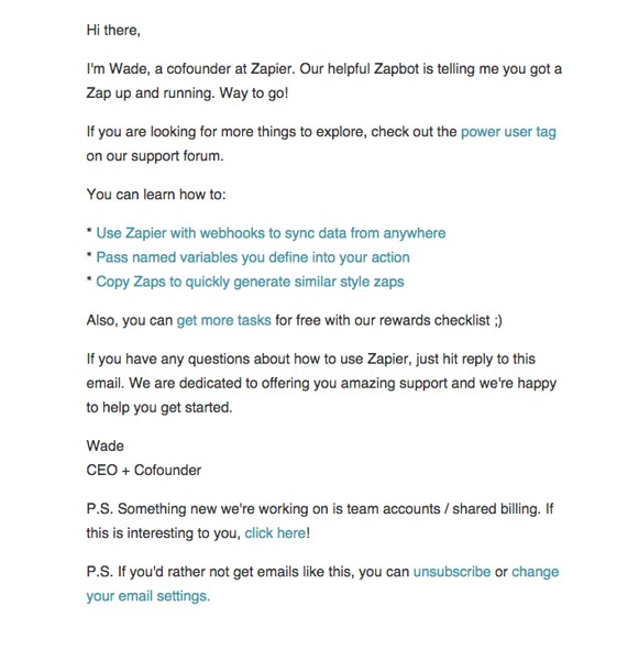 zapier mail