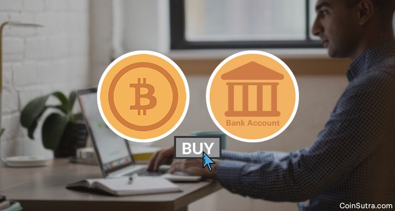 Buy Bitcoins Using A Bank Account
