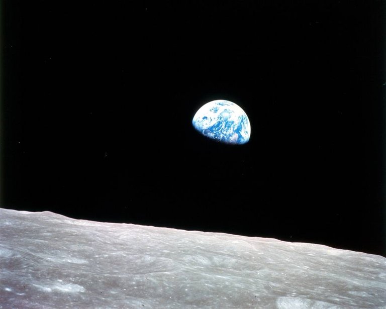 Earthrise Nasa 1968