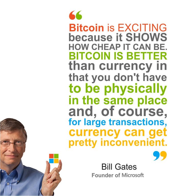 Bill Gates on Bitcoin