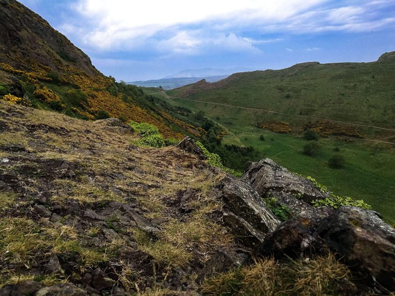 On a hike to Arthur's peak