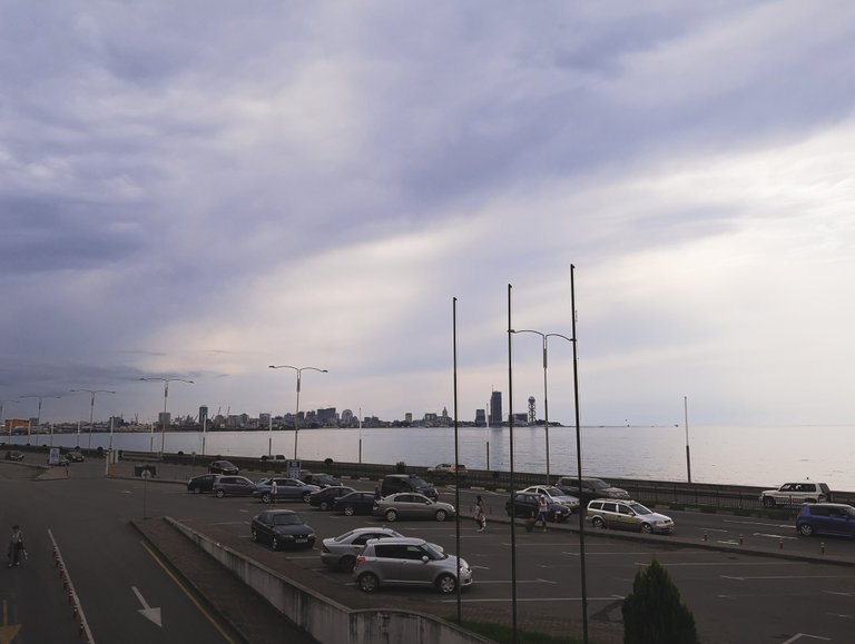 Batumi City panorama from Central Station, Georgia