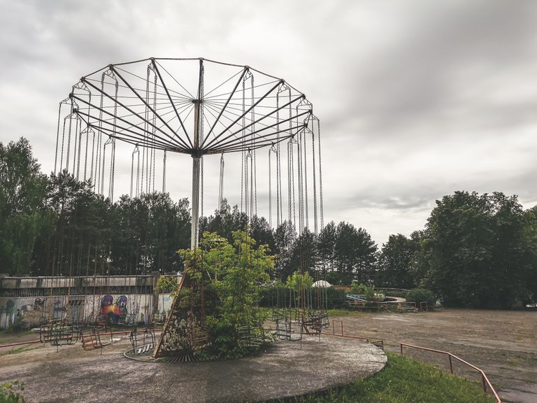 Amusement Park in Elektrenai, Lithuania