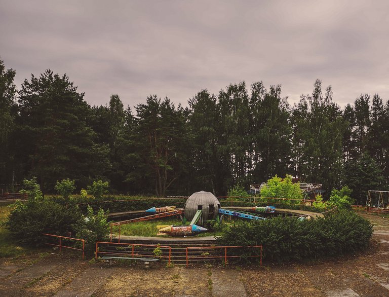 Space Theme Amusement Park in Elektrenai