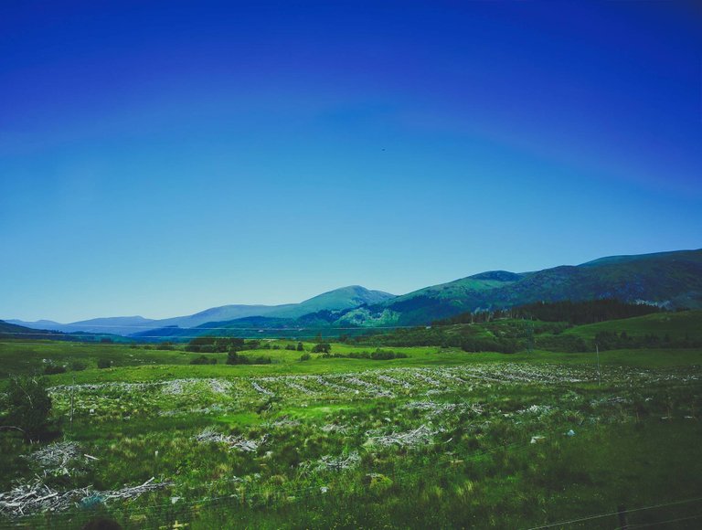   Typical landscape view in Highland of Scotland. Photo by Alis Monte [CC BY-SA 4.0], via Connecting the Dots