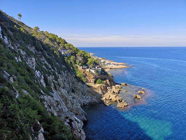 The view from Mirador Las Rotas, Denia. 