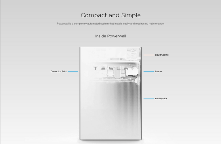 Powewall is the best that industry can provide. photo: www.tesla.com/powerwall