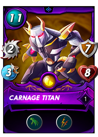 Level One CARNAGE TITAN