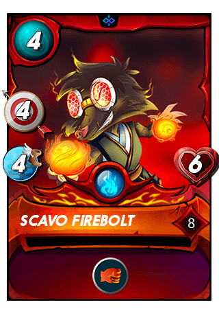 Scavo Firebolt Lvl 8