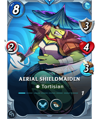 Aerial Shieldmaiden
