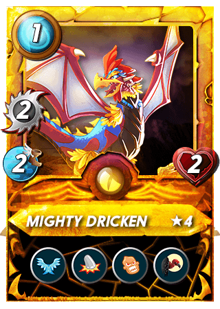 Who needs a maxed  Mighty Dricken, really? (If you do, it´s 20,000 dec/day)